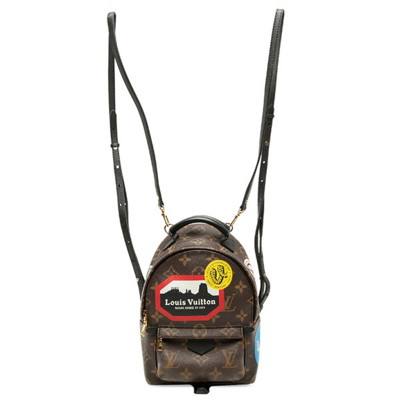 LOUIS VUITTON Brown Monogram Leather Backpack main image 6
